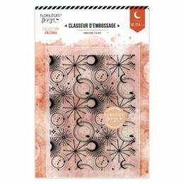Plaque Embossage - POESIE CELESTE Collection ARIZONA  - Florilèges Design