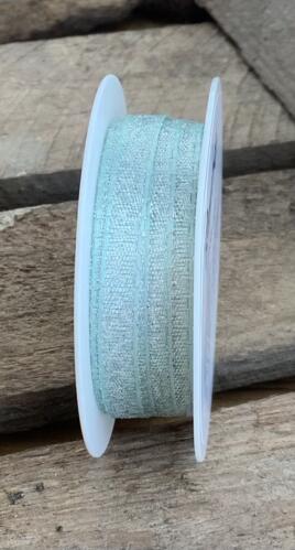 RUBAN NOEL - Ruban Bleu Turquoise Nacré ( 5mmx3m)