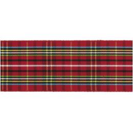 RUBAN NOEL - Ruban à Carreaux Rouge/Bleu/Jaune/Vert (40mmx3m)