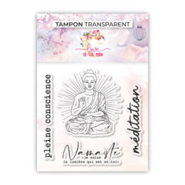 Tampon Clear - BOUHDA ET MEDITATION - Collection Une Si Belle Nature - Love In The Moon