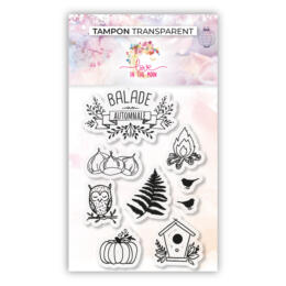 Tampon Clear - BALADE AUTOMNALE - Collection Une Si Belle Nature - Love In The Moon