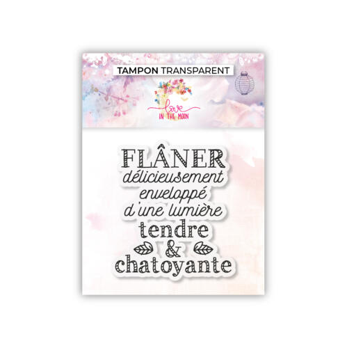 Tampon Clear - FLANER DELICIEUSEMENT - Collection Une Si Belle Nature - Love In The Moon