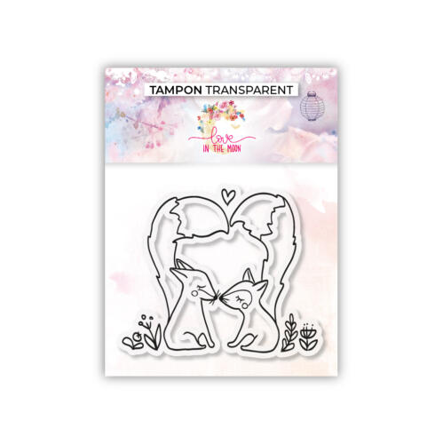 Tampon Clear - COUPLE D'ECUREUILS - Collection Une Si Belle Nature - Love In The Moon