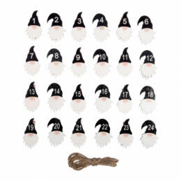 Calendrier de l'Avent - PINCE A LINGE Numéro Calendrier Avent Petits Gnomes