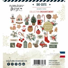 Florilèges Design -  Die Cuts Imprimé Calque ENCHANTEMENT 1