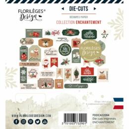 Florilèges Design -  Die Cuts Imprimés ENCHANTEMENT 