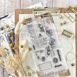 Tampon CLEAR - ORNEMENTS - STORYBOOK - Chou Flowers