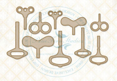 Chipboard Carton - Wind-Ups - Blue Fern Studios