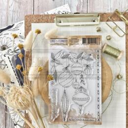 Tampon CLEAR - SUSPENSION DE NOEL - STORYBOOK - Chou Flowers