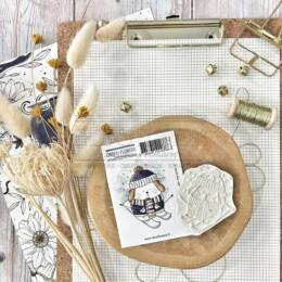 Tampon EZ - DOUDOU SKIEUR - STORYBOOK - Chou Flowers