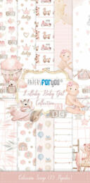 Papers For You - Collection LULLABY BABY GIRL COLLECTION - Paper Pad 15x30