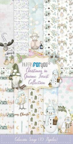 Papers For You - Collection CHRISTMAS IN GNOME FOREST COLLECTION - Paper Pad 15x30