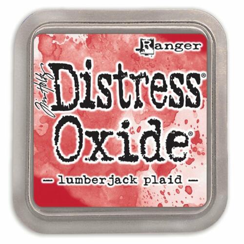 Encre Distress Oxide - LUMBERJACK PLAID - Ranger Ink by Tim Holtz