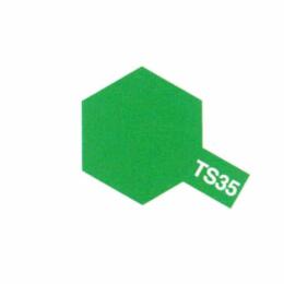 TS35 - Peinture Bombe VERT PRE BRILLANT 100ml Tamiya Maquette