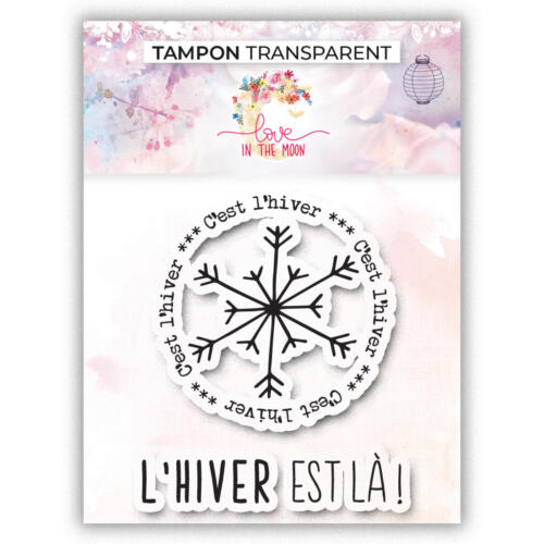 Tampon Clear - C'EST L'HIVER - Collection Nos petits Plaisirs d'Hiver - Love In The Moon