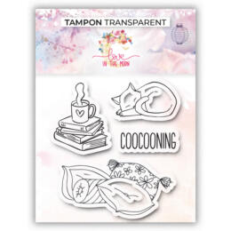 Tampon Clear - COOCOONING - Collection Nos petits Plaisirs d'Hiver - Love In The Moon