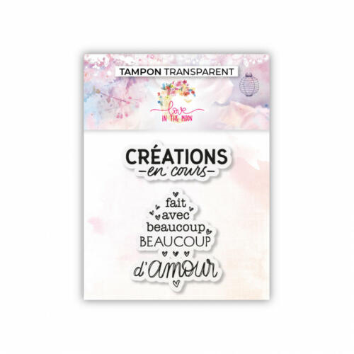 Tampon Clear - CREATIONS EN COURS - Collection Nos petits Plaisirs d'Hiver - Love In The Moon
