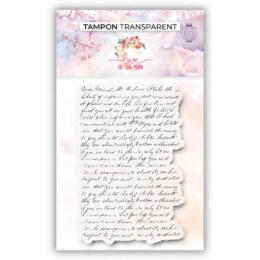 Tampon Clear - ECRITURE MANUSCRITE - Collection Nos petits Plaisirs d'Hiver - Love In The Moon