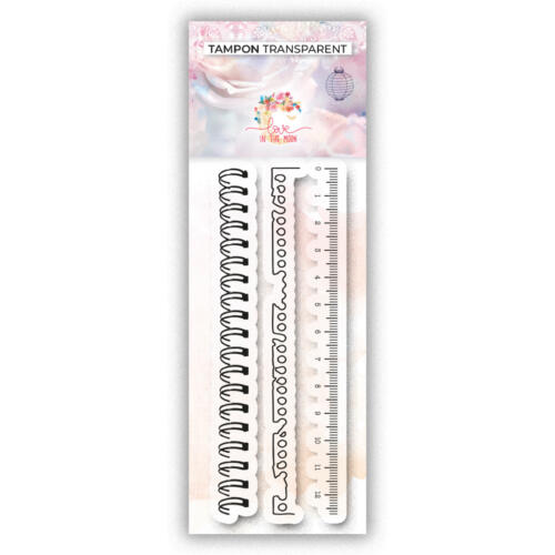 Tampon Clear - RELIURE, CARNET ET REGLE - Collection Nos petits Plaisirs d'Hiver - Love In The Moon