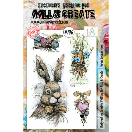Tampon Clear Aall And Create - N°796 HOME GROWN HARE