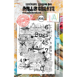 Tampon Clear Aall And Create - N°545 SCRIPTED ARTHROPODS