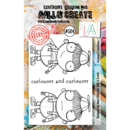 Tampon Clear Aall And Create - N°504 TWEEDLEDEE & TWEEDLEDUM