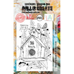 Tampon Clear Aall And Create - N°803 LITTLE BIRDHOUSE