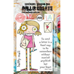 Tampon Clear Aall And Create - N°819 HAPPY MAIL