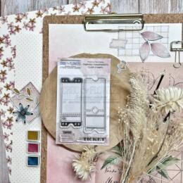 Tampon CLEAR - CONTROL TICKET - VICTORIA STREET - Chou Flowers