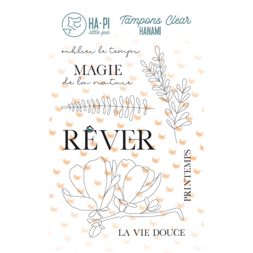 Tampon Clear - REVER - Collection Hanami - Ha.Pi Little Fox