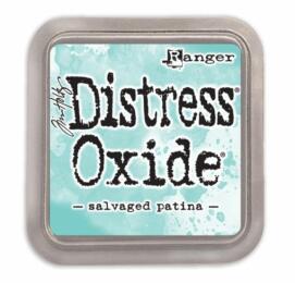 Encre Distress Oxide - SALVAGED PATINA - Ranger Ink by Tim Holtz