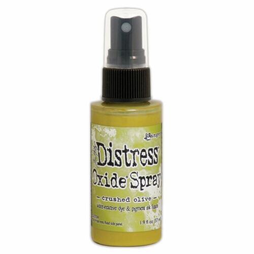 Distress Oxide Spray - CRUSHED OLIVE Encre Liquide Distress