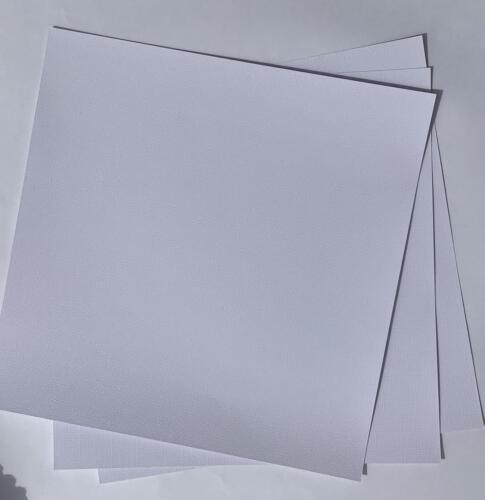 Papier Uni 30x30 - BLANC TEXTURE (x10 feuilles)
