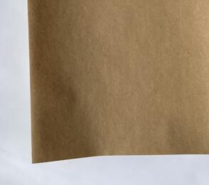 Papier Uni 30x30 - KRAFT AUTOCOLLANT ( à l'unité )