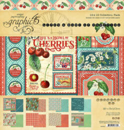 Graphic 45 - LIFE'S A BOWL OF CHERRIES - Collection Pack 30x30