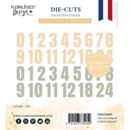 Florilèges Design -  Die Cuts Imprimés Calques A PETITS PAS BOY