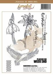 Tampon Clear - PLAISIR DU WEEK END - Collection EXPLORE - Lorelai Design