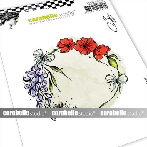 Tampon Cling Carabelle Studio - Art Stamp Soizic - CERCLE FLORAL
