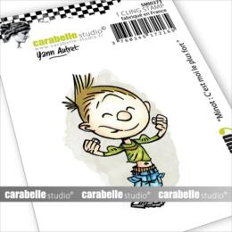 Tampon Cling Carabelle Studio - Art Stamp Yann Autret - MINOT C'EST MOI LE PLUS FORT 