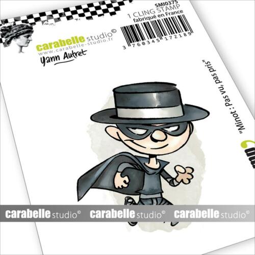 Tampon Cling Carabelle Studio - Art Stamp Yann Autret - MINOT PAS VU PAS PRIS