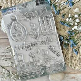 Tampon CLEAR - HISTOIRE SOUS MARINE - GLOBE TROTTER - Chou Flowers