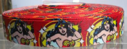 Ruban Imprimé fantaisie - SUPERWOMAN