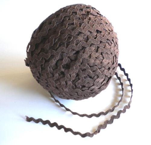 Ruban Croquet - 3mm MARRON