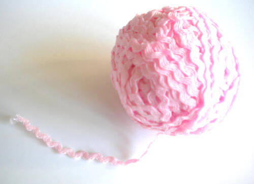 Ruban Croquet - 3mm ROSE