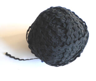 Ruban Croquet - 3mm NOIR