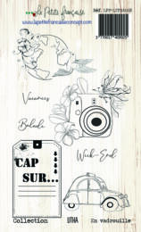 Tampon Clear - EN VADROUILLE - Collection Litha - La Petite Française
