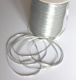 Ruban Satin -  3mm GRIS 