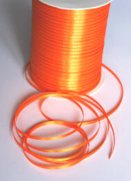 Ruban Satin -  3mm ORANGE