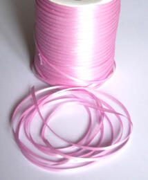 Ruban Satin -  3mm ROSE